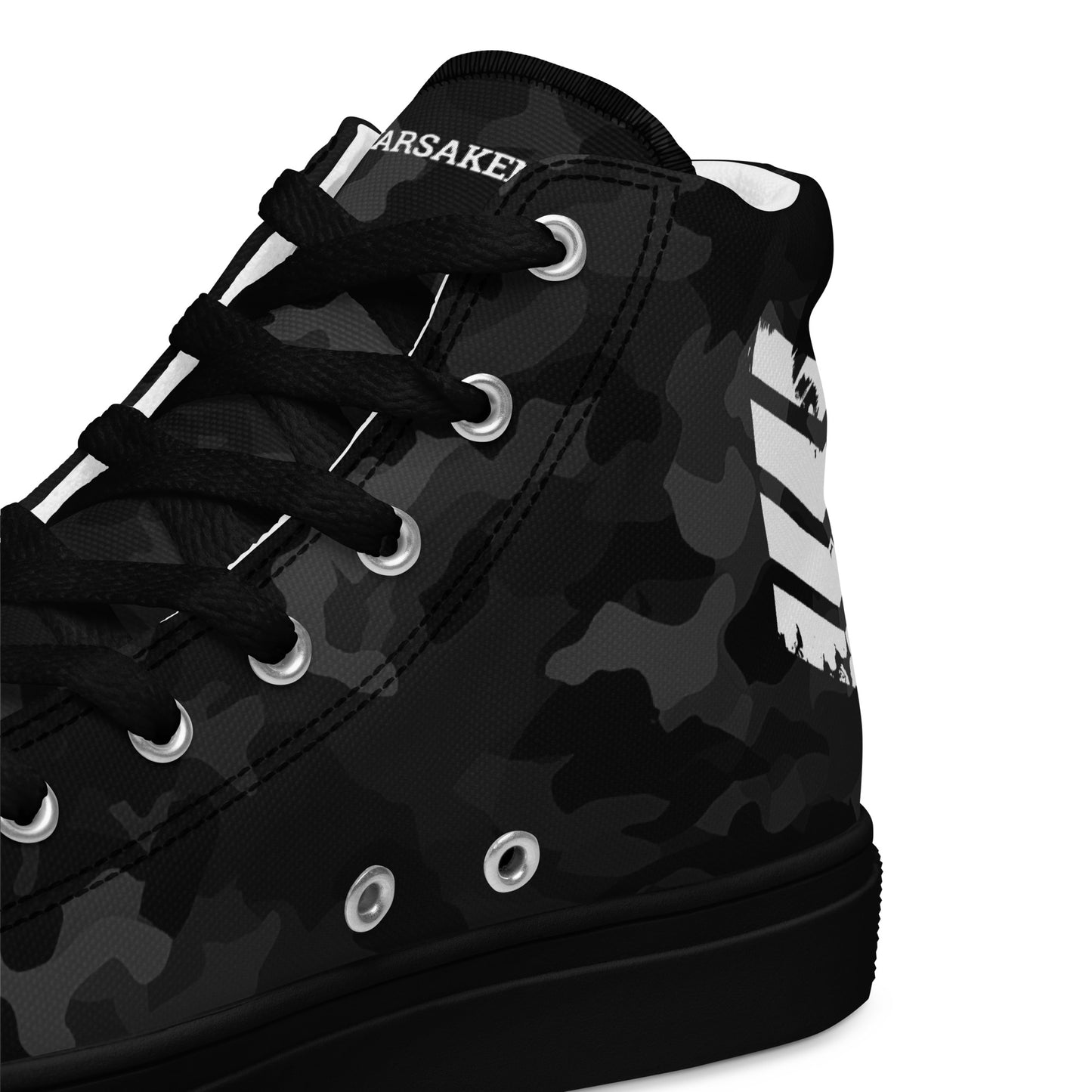 Women’s Warsaken® High Top Shoe : Black Camo