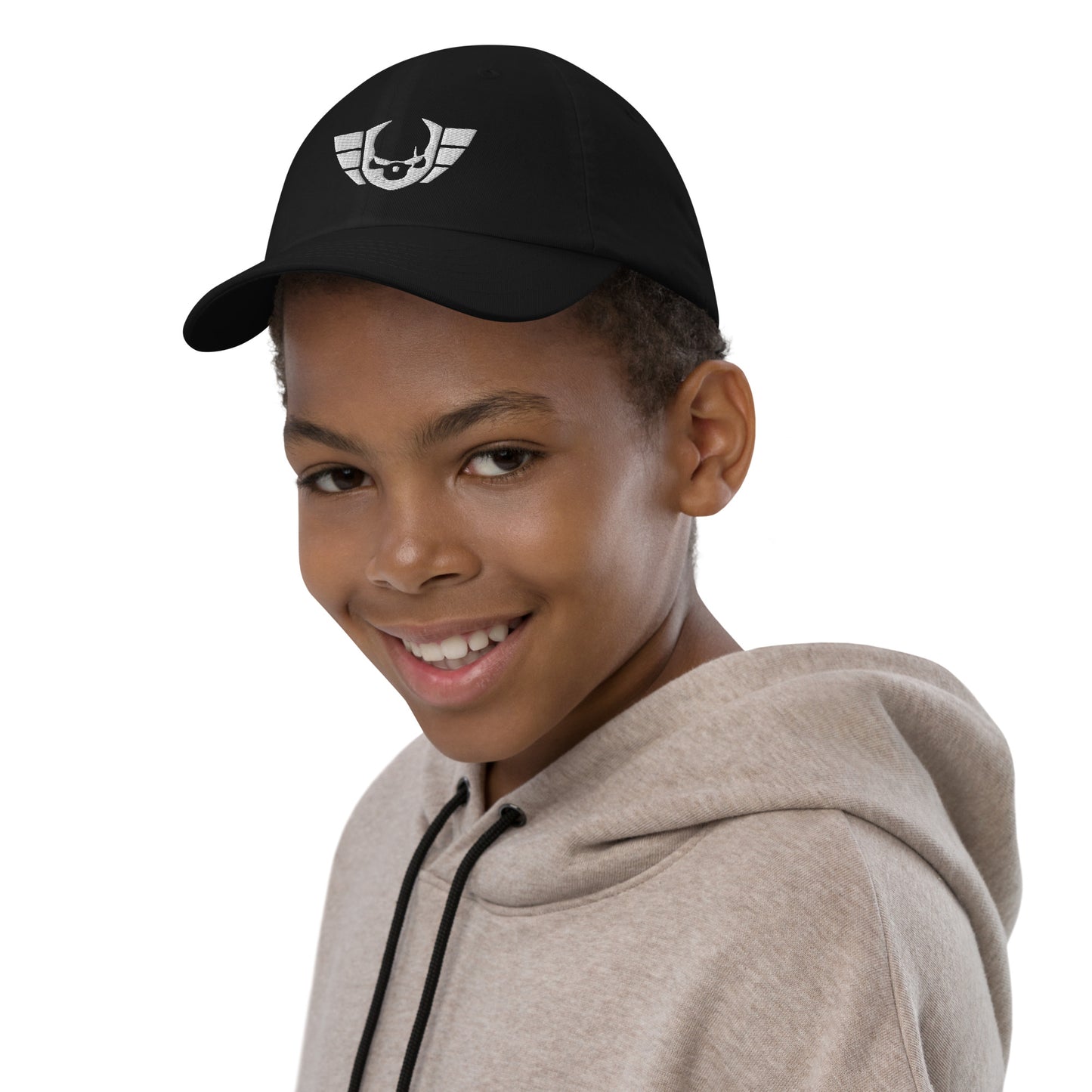 Kids Warsaken® Hat : Vintage : Logo: Black