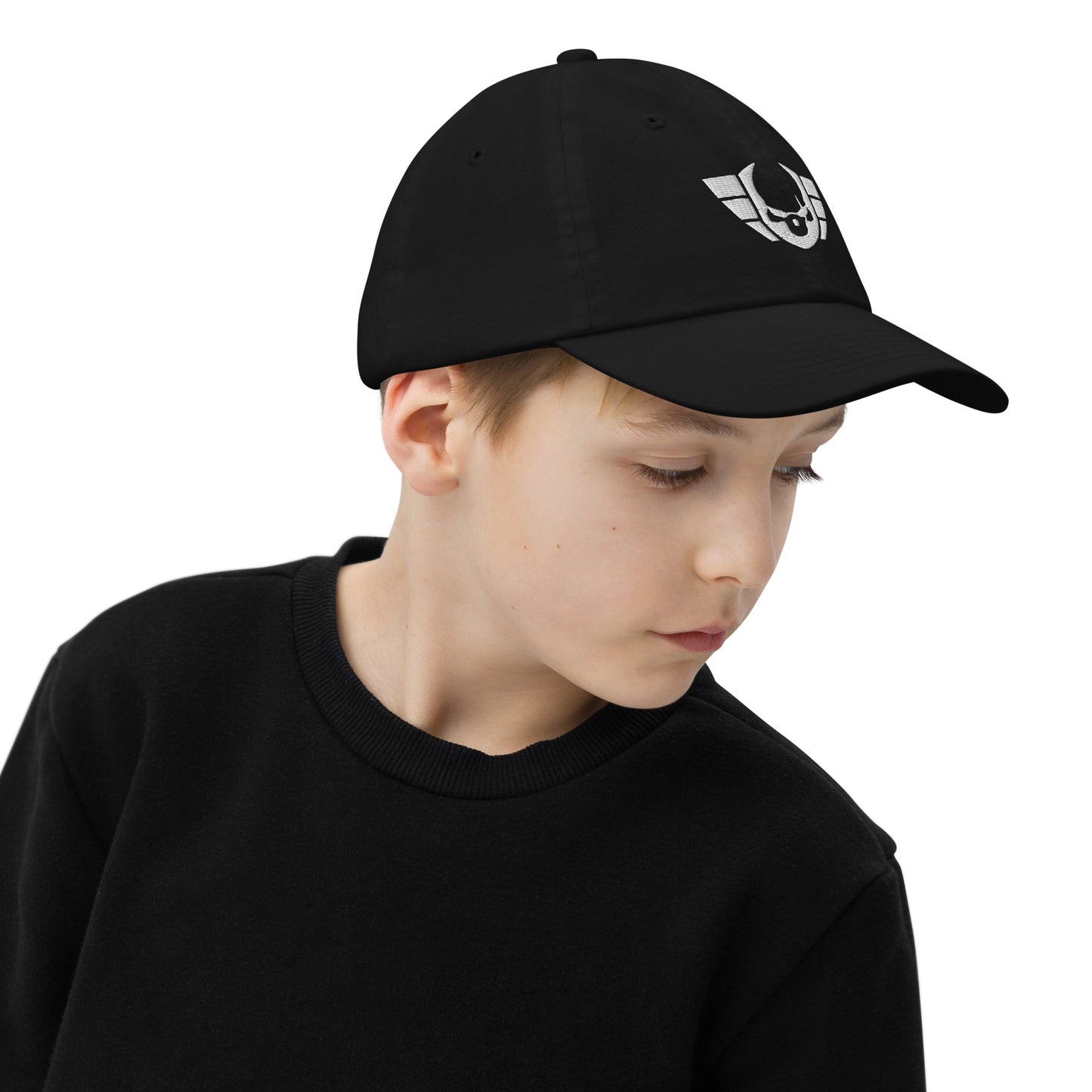 Kids Warsaken® Hat : Vintage : Logo: Black