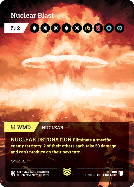 001-018 : Nuclear Blast : 1x Foil