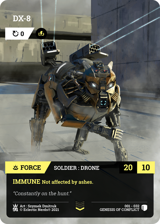 001-032 : DX-8 : 1x Foil