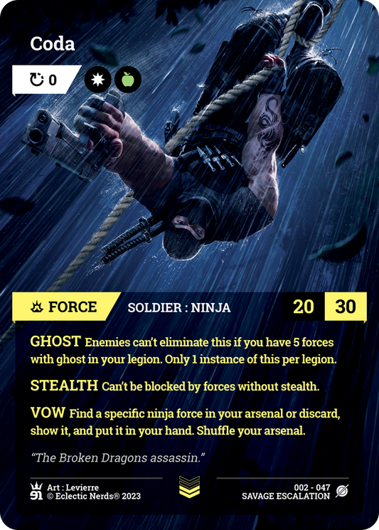 002-047 : Coda : 1x Foil