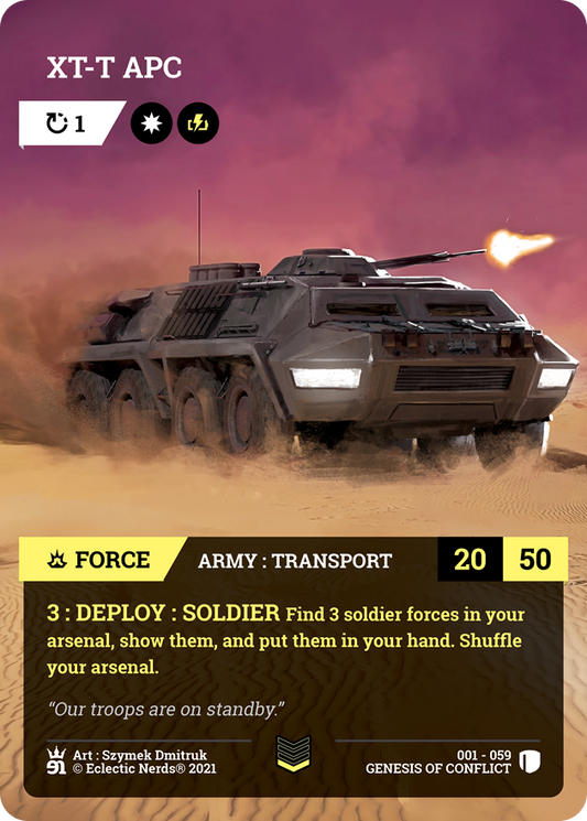 001-059 : XT-T APC : 1x Foil