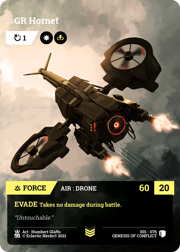 001-076 : GR Hornet : 1x Foil