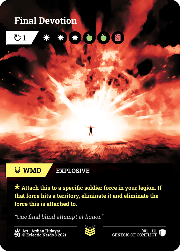 001-111 : Final Devotion : 1x Foil