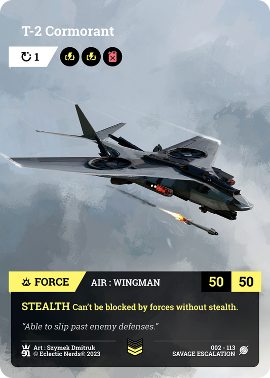 002-113 : T-2 Cormorant : 1x Foil