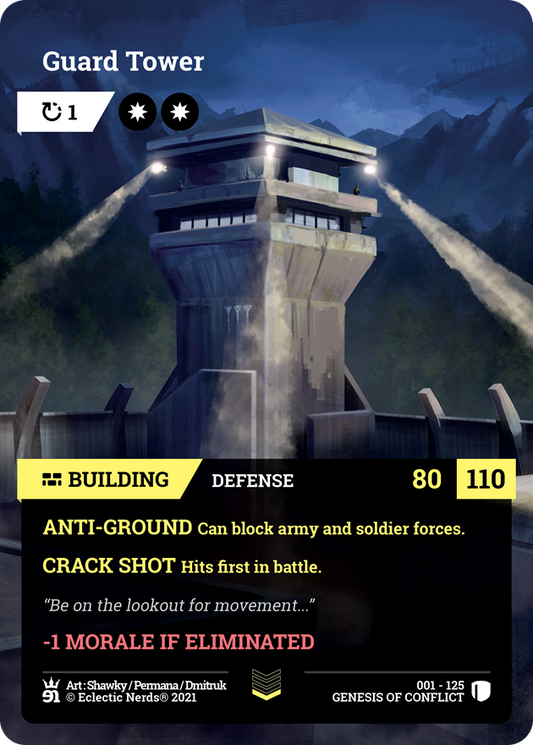 001-125 : Guard Tower : 1x Foil