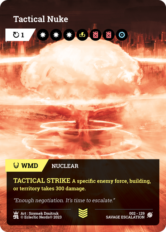 002-129 : Tactical Nuke : 1x Foil