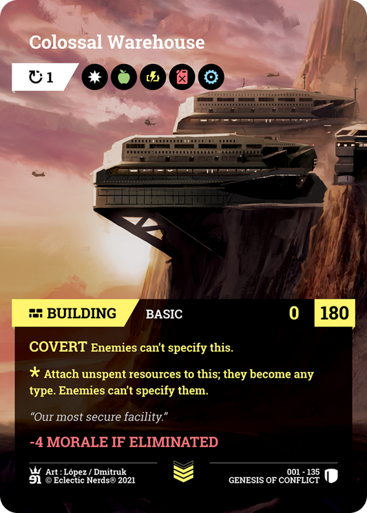 001-135 : Colossal Warehouse : 1x Foil