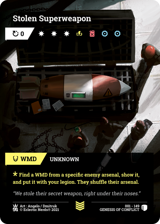 001-149 : Stolen Superweapon : 1x Foil