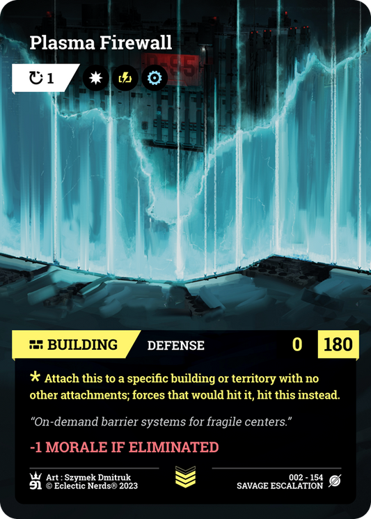 002-154 : Plasma Firewall : 1x Foil