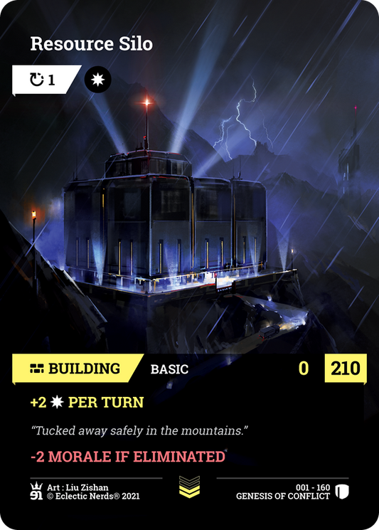 001-160 : Resource Silo : 1x Foil