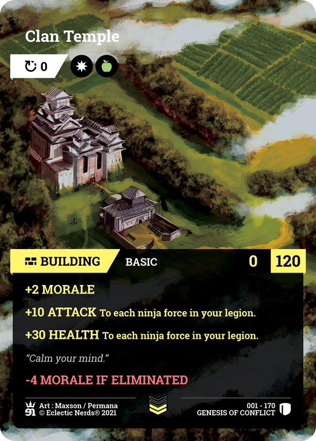 001-170 : Clan Temple : 1x Foil