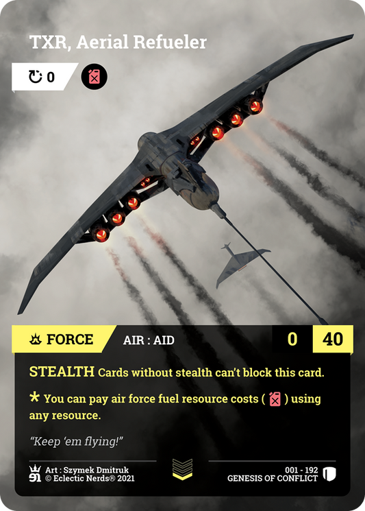 001-192 : TXR, Aerial Refueler : 1x Foil