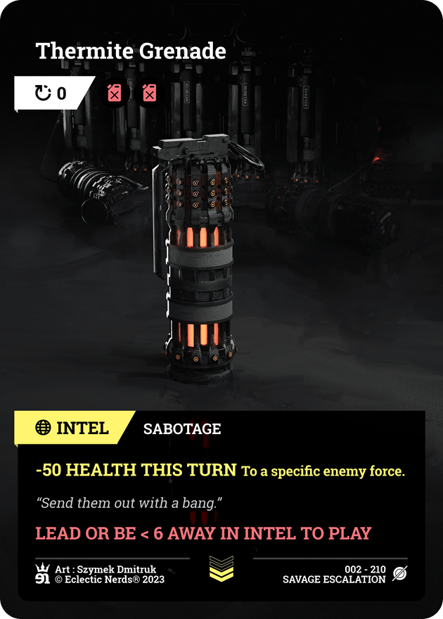 002-210 : Thermite Grenade : 1x Foil