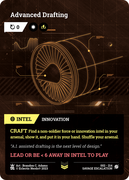 002-214 : Advanced Drafting : 1x Foil