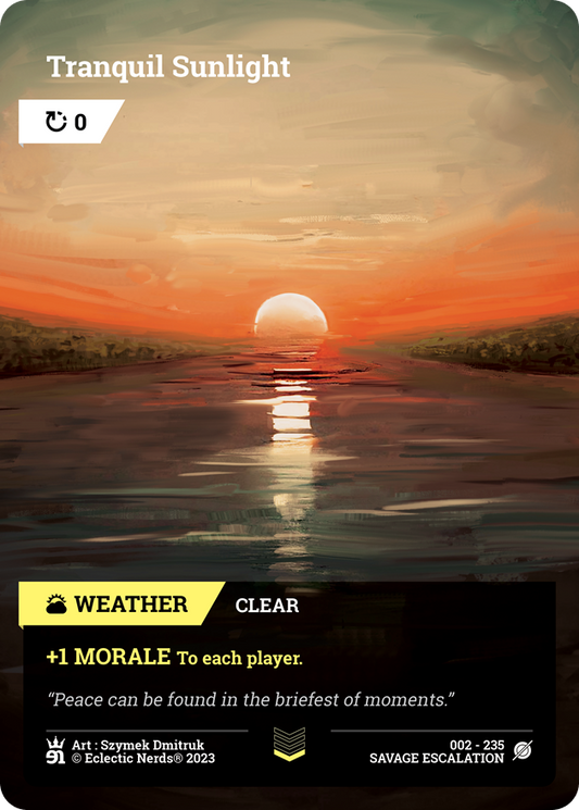 002-235 : Tranquil Sunlight : 1x Foil